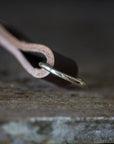 Nickel D-Ring 1/2"