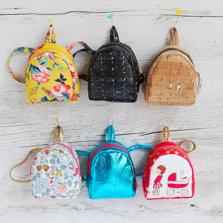 Bitty Backpacks Paper Pattern