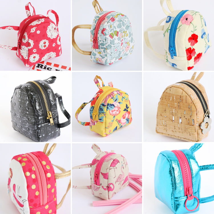 Bitty Backpacks Paper Pattern