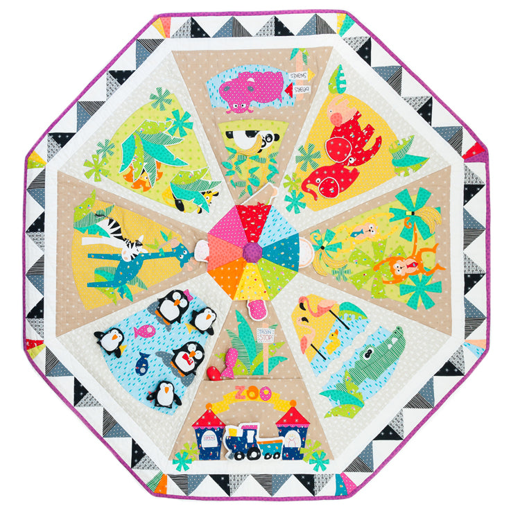 Day at the Zoo Playmat Pattern