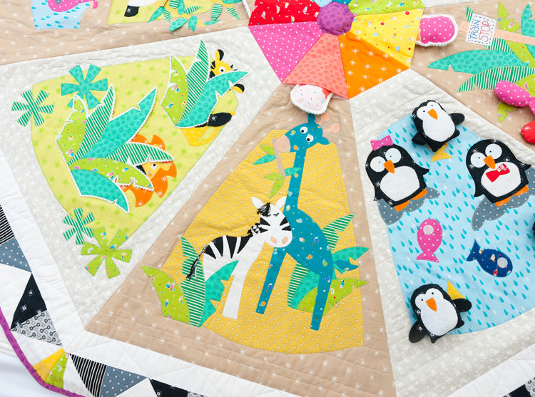 Day at the Zoo Playmat Pattern