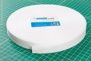 Strapping 1in White - PER QUARTER METRE