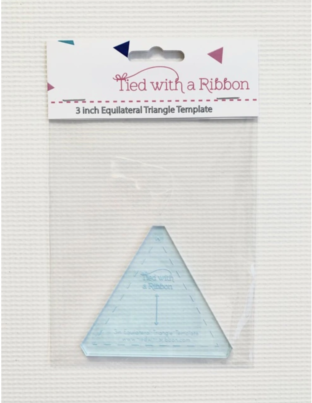 3 inch Equilateral Triangle Acrylic Template