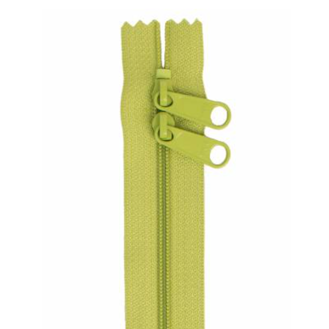 Handbag Zipper 30in Green Apple