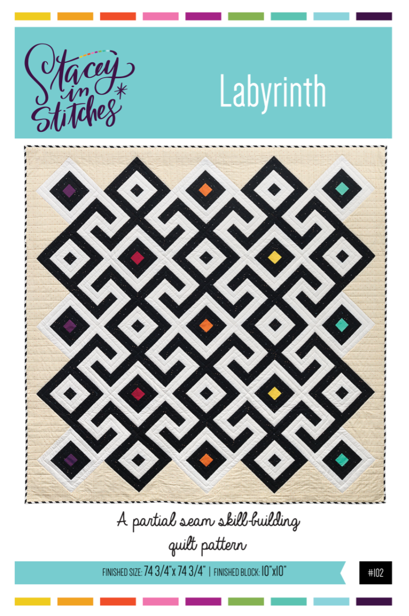 Labyrinth  - 74 3/4" x 74 3/4"