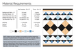 Double Mountain Quilt Pattern