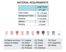 Sun Flare Quilt Pattern