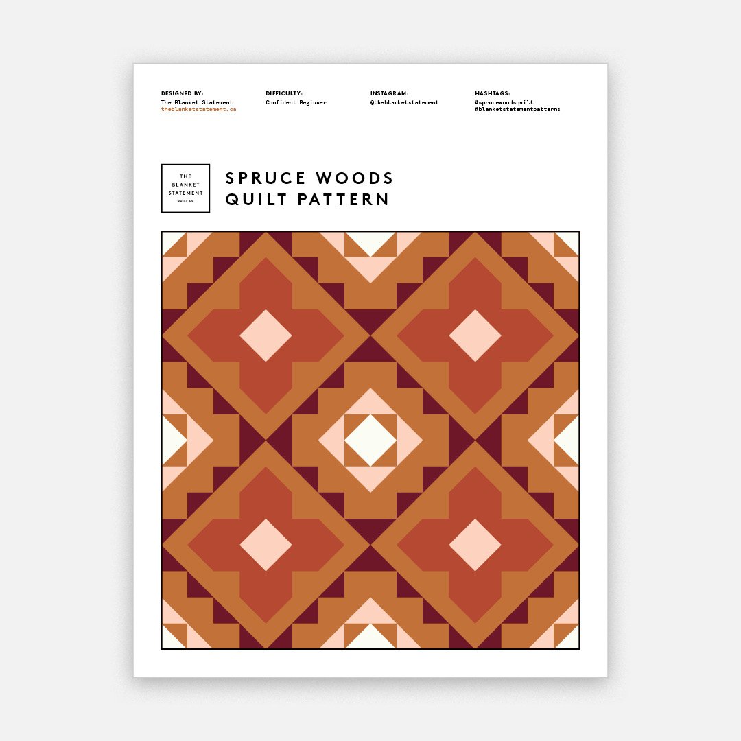 Spruce Woods Quilt Kit - Throw Size