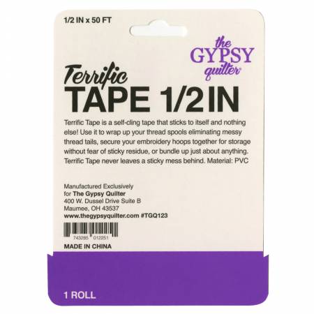 Terrific Tape 1/2" Wide