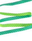 Reversible Dots Peacock 3/8"- Tula Pink - PRICE PER QUARTER METRE