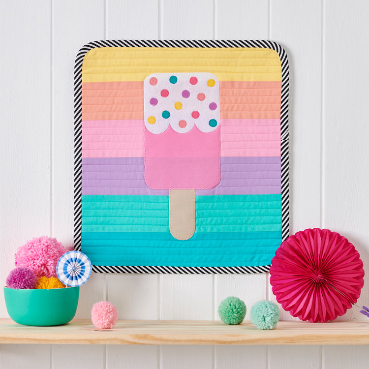 Rainbow Popsicle Quilt Pattern