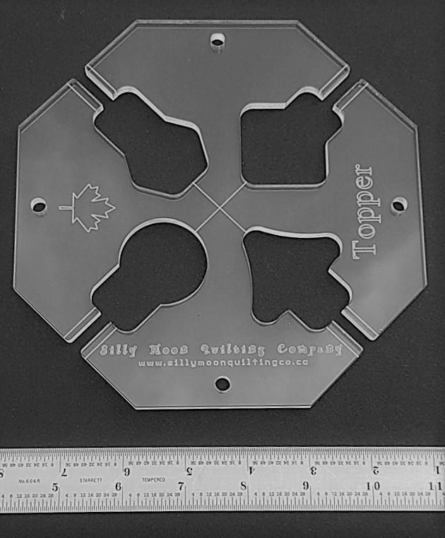 Frostie and Topper Combo - 1/8" Thick Clear Acrylic