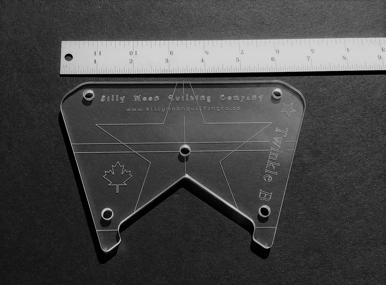 Twinkle B - 1/8" Thick Clear Acrylic
