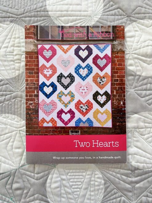 Two Hearts Quilt Paper Pattern