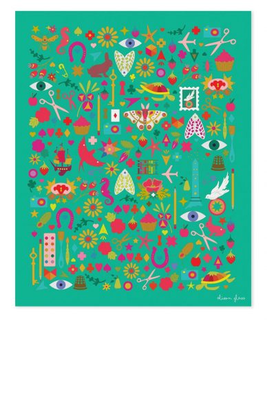 Alison Glass Art Print 16" x 20"