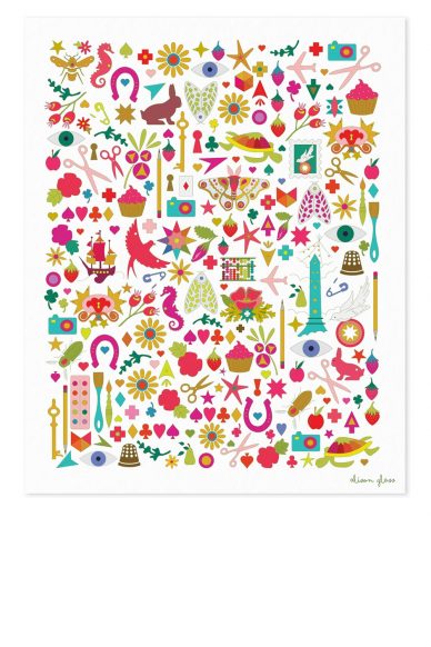 Alison Glass Art Print 16" x 20"