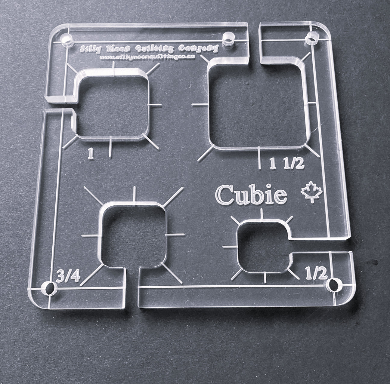 Cubie Ruler - 1/4"