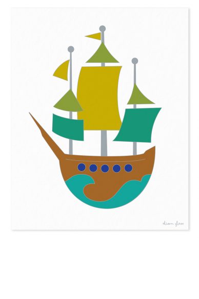 Alison Glass Art Print 16" x 20"