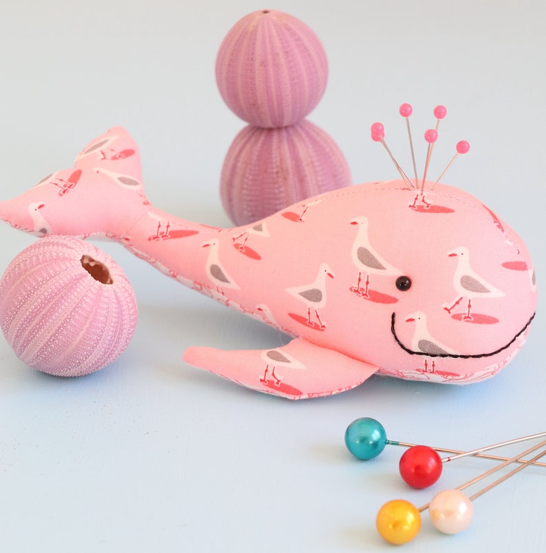 Pin Whale Paper Pattern