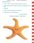 Sea Stars Paper Pattern