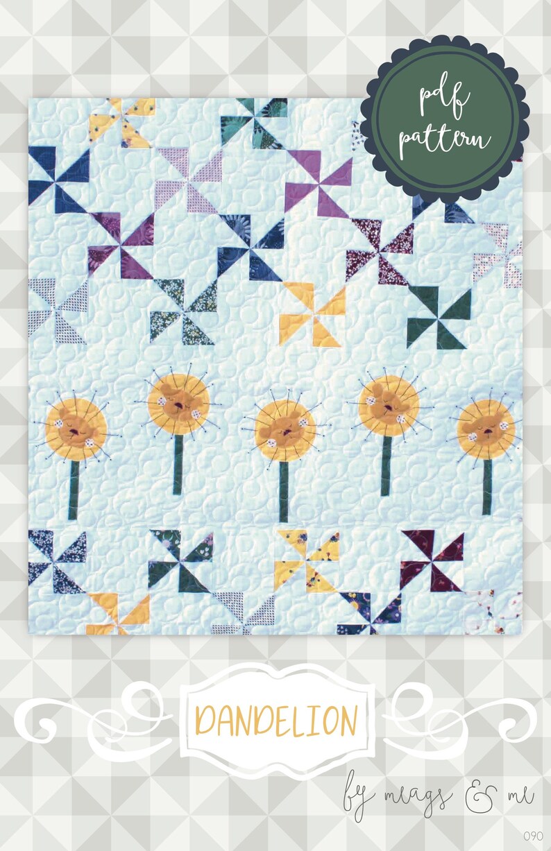 Dandelion Paper Pattern Dandelion Paper Pattern