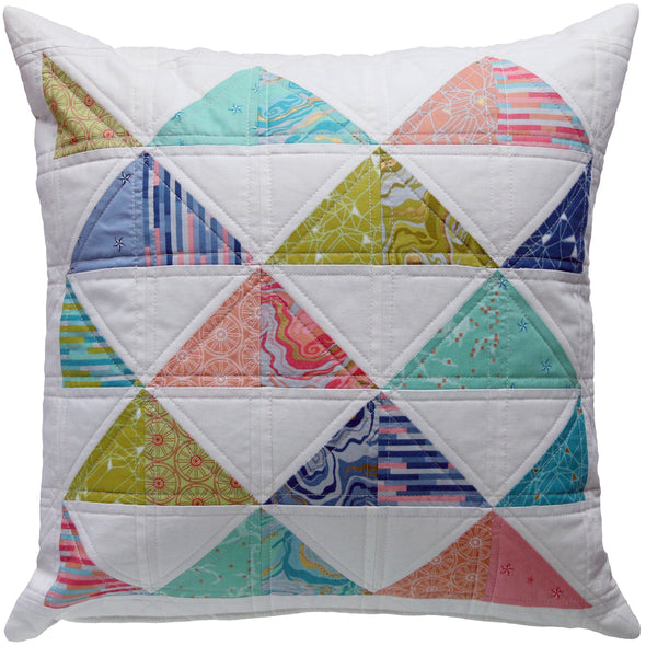 Triple Triangles Cushion
