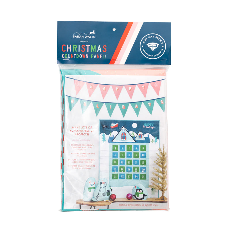 Christmas Countdown Panel - Sarah Watts