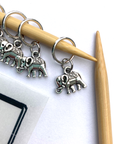 Elephant Stitch Marker Pack - Round
