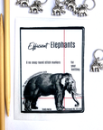 Elephant Stitch Marker Pack - Round