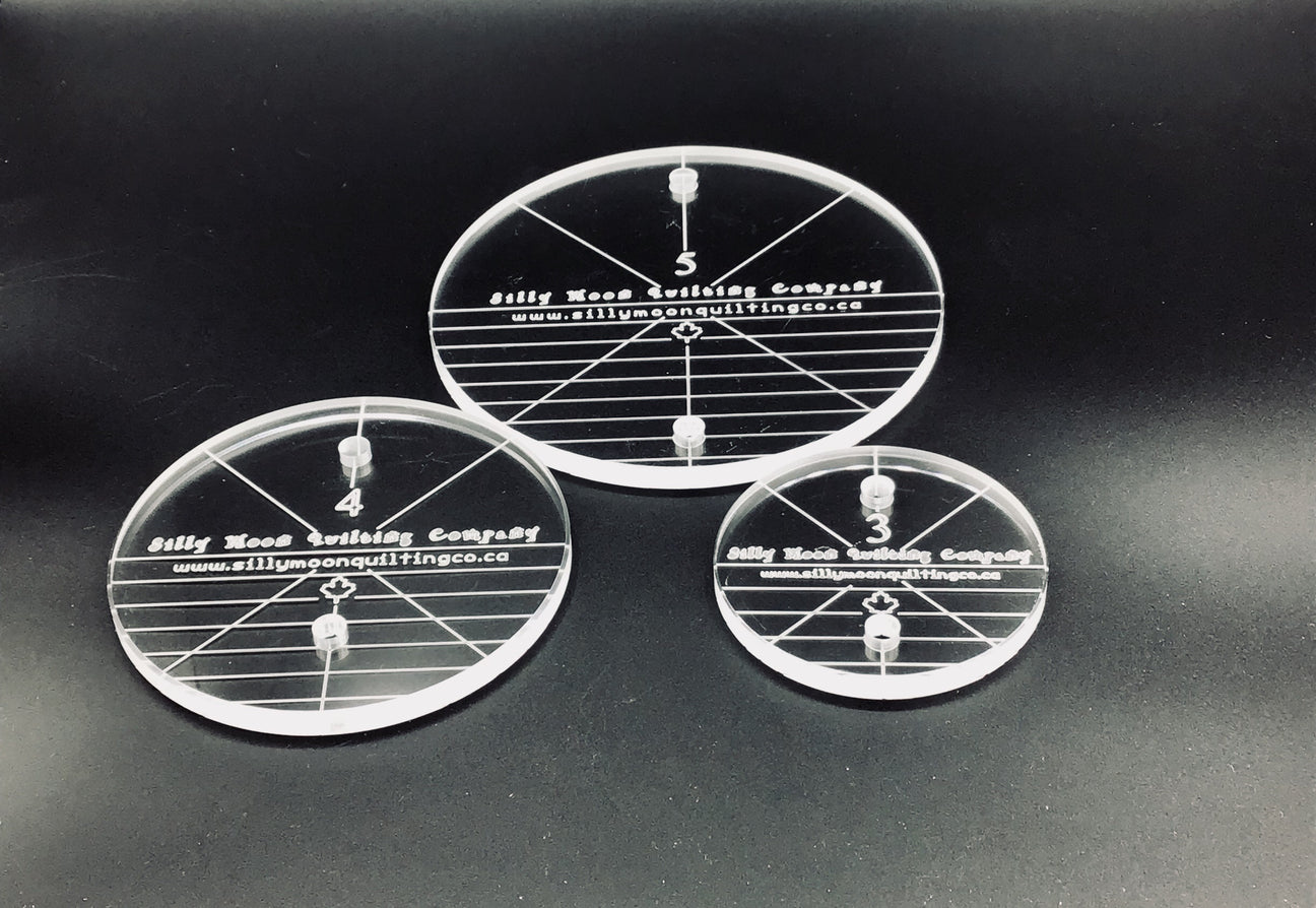 Circle Set - 3 Piece Snowman Set - 1/8"