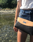 Loule Purse - Black & Natural