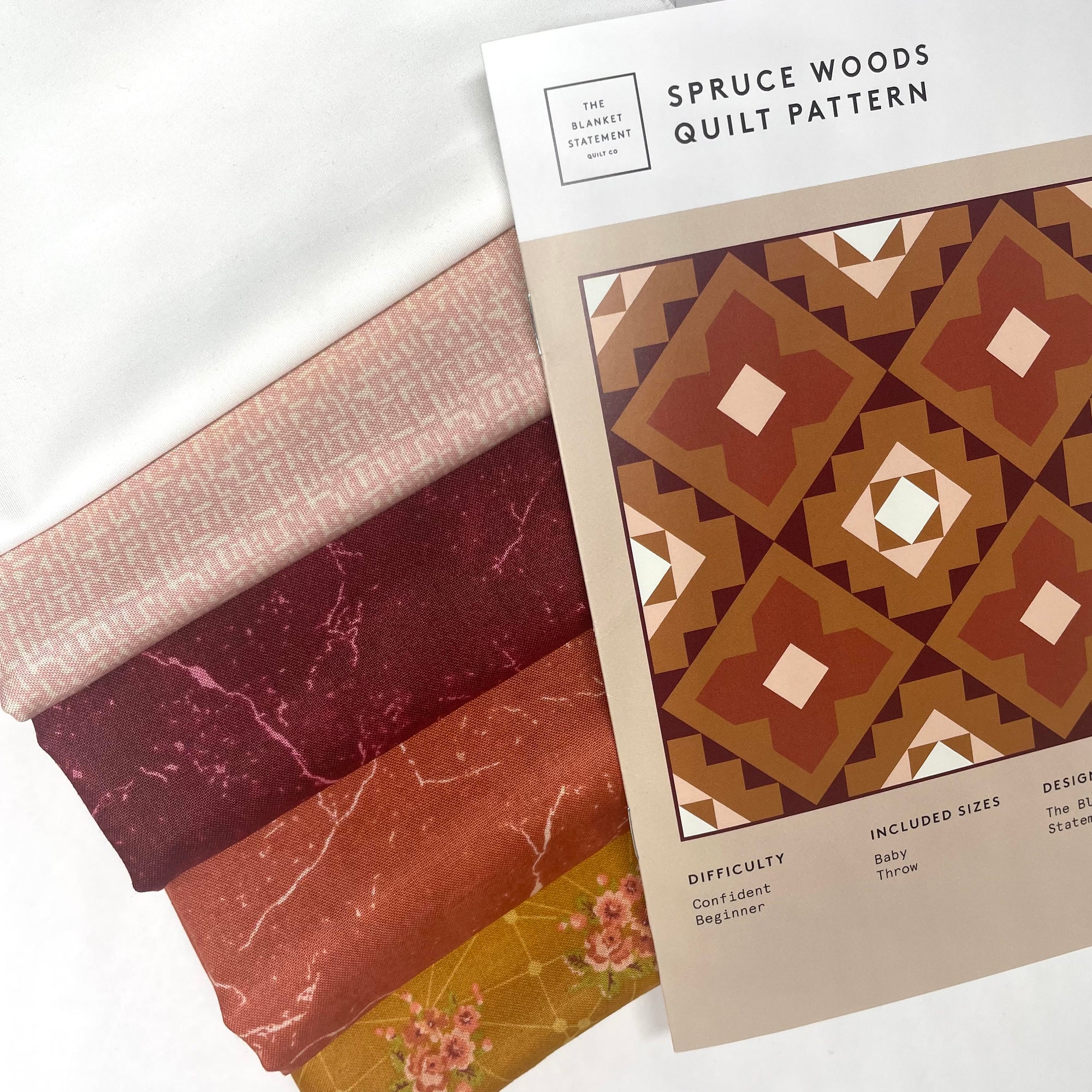 Spruce Woods Quilt Kit - Throw Size