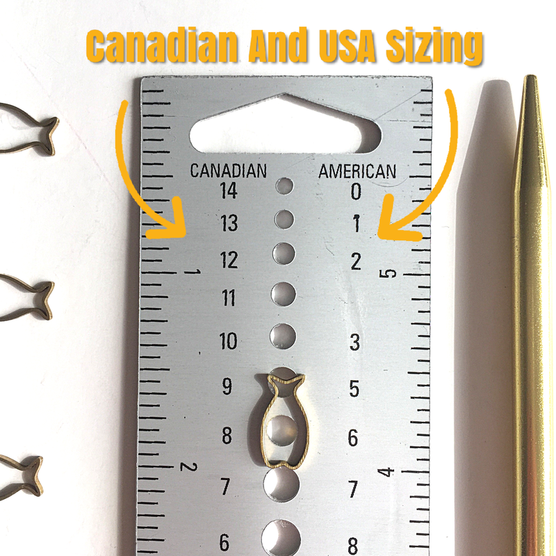 Go Fish Stitch Markers, Snag Free