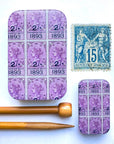 Purple Stamp Notions Tin - Large Size Only*