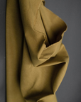 Flax/Cotton Dry Oilskin Olivine - PER QUARTER METRE