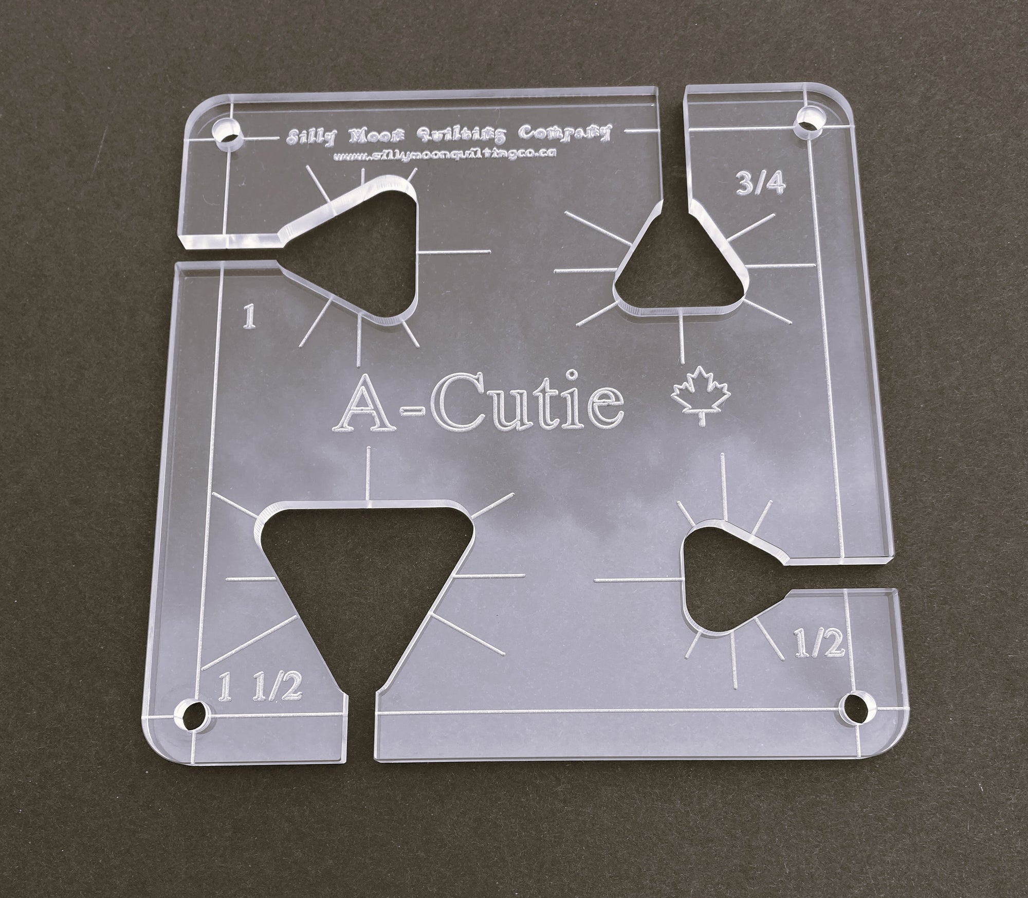 A-Cutie Ruler - 1/8"