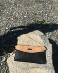 Loule Purse - Black & Natural