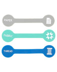 Scissor ID Magnetic Clips