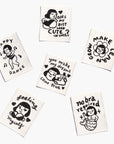 'Feeling Yourself' by KATM X Mel Stringer - Sew-in Labels - 6 labels per pack