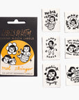 'Feeling Yourself' by KATM X Mel Stringer - Sew-in Labels - 6 labels per pack