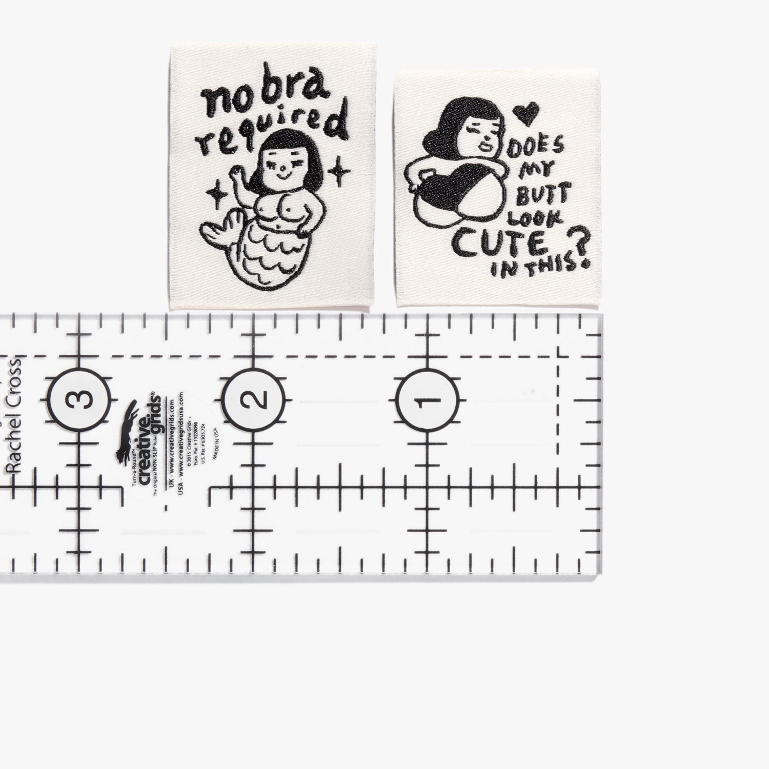 'Feeling Yourself' by KATM X Mel Stringer - Sew-in Labels - 6 labels per pack