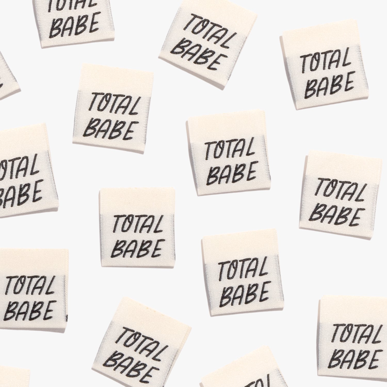'Total Babe' Labels Labels - 10 labels per pack.
