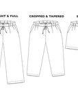 The 101 Trouser Pattern - UK 20-28