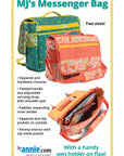 MJ's Messenger Bag - By Annie