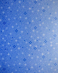 Fountain Mosaic Digiprint Electric Blue - RJR Studio - PER QUARTER METRE