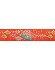 Who's Your Dandy Orange 7/8"- Glow Tula Pink Tiny Beasts - PRICE PER QUARTER METRE