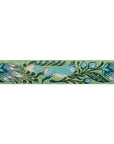 Out Foxed Green 7/8"- Glow Tula Pink Tiny Beasts - PRICE PER QUARTER METRE