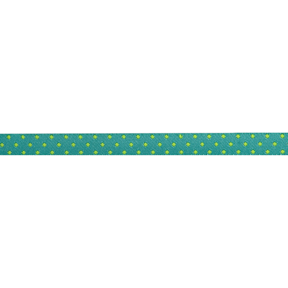 Reversible Dots Peacock 3/8"- Tula Pink - PRICE PER QUARTER METRE