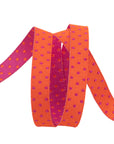Reversible Dots Thistle 3/8"- Tula Pink - PRICE PER QUARTER METRE