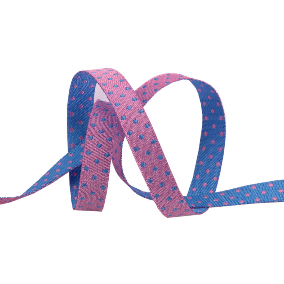 Reversible Dots Sky 3/8"- Tula Pink - PRICE PER QUARTER METRE